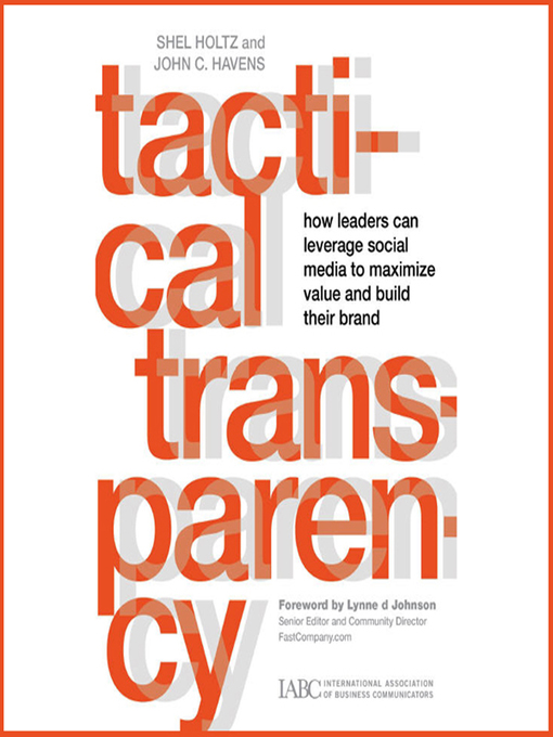 Title details for Tactical Transparency by John C. Havens - Wait list